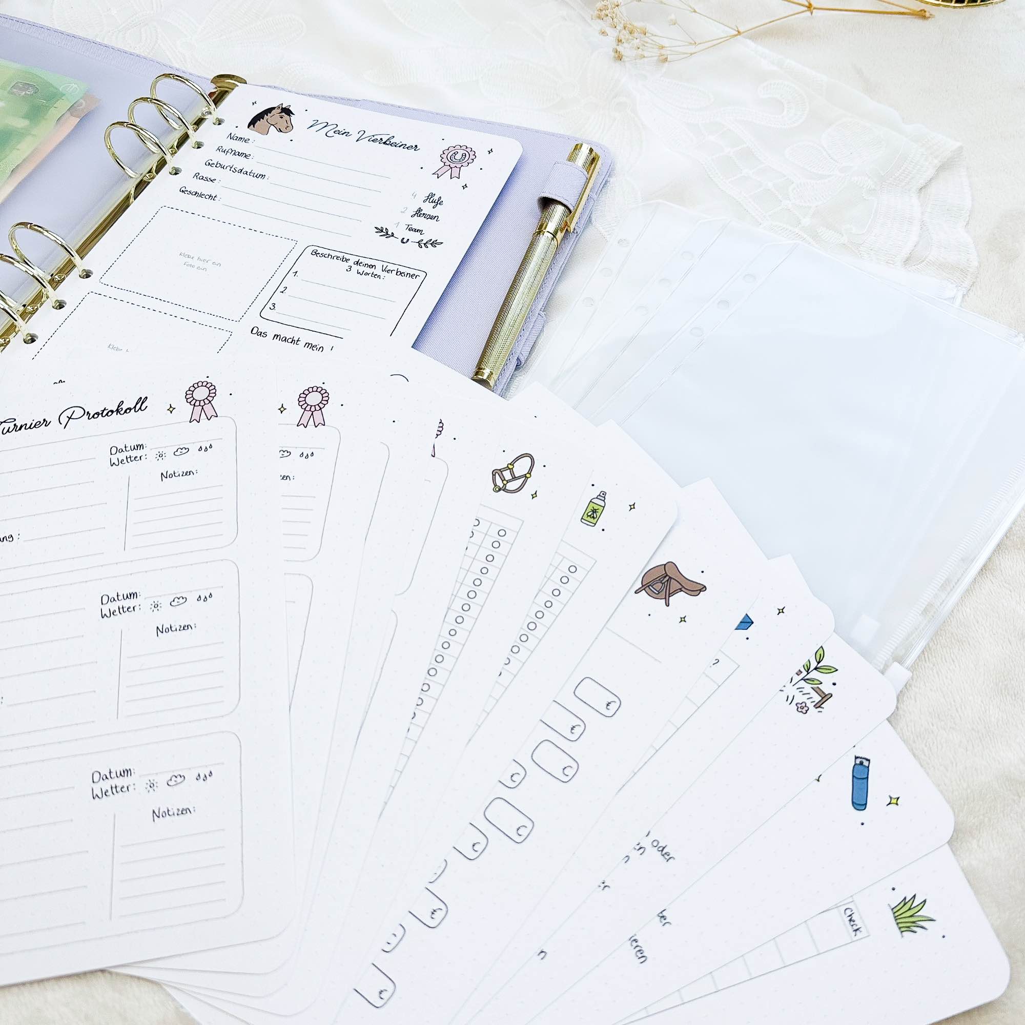 Komplett Set - Ringbuch + ALLE Einlagen